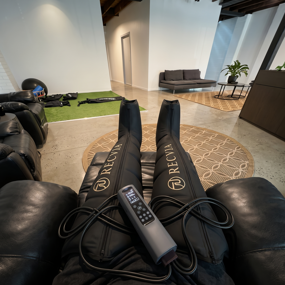 Twenty minutes on the couch